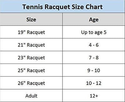 Aluminium Tennis Racket | Junior 25 Inch (Red)