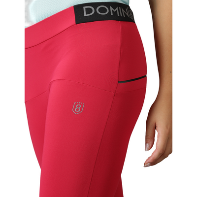 Women's Slim-fit Training Tights with Elasticated waist & Zipper pocket.