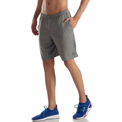 Men's Performance Shorts (Gun Metal) - Kriya Fit