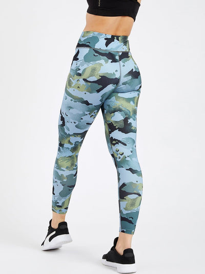 Essential Camo Printed Full Length Leggings#2