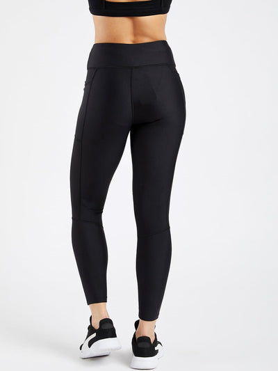 Maxtreme Pace Black Full Length Pocket Leggings