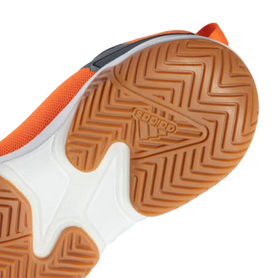 Men's IND Top V2 Badminton Shoe (Semi Impact Orange/Tech Onix/White/Black)
