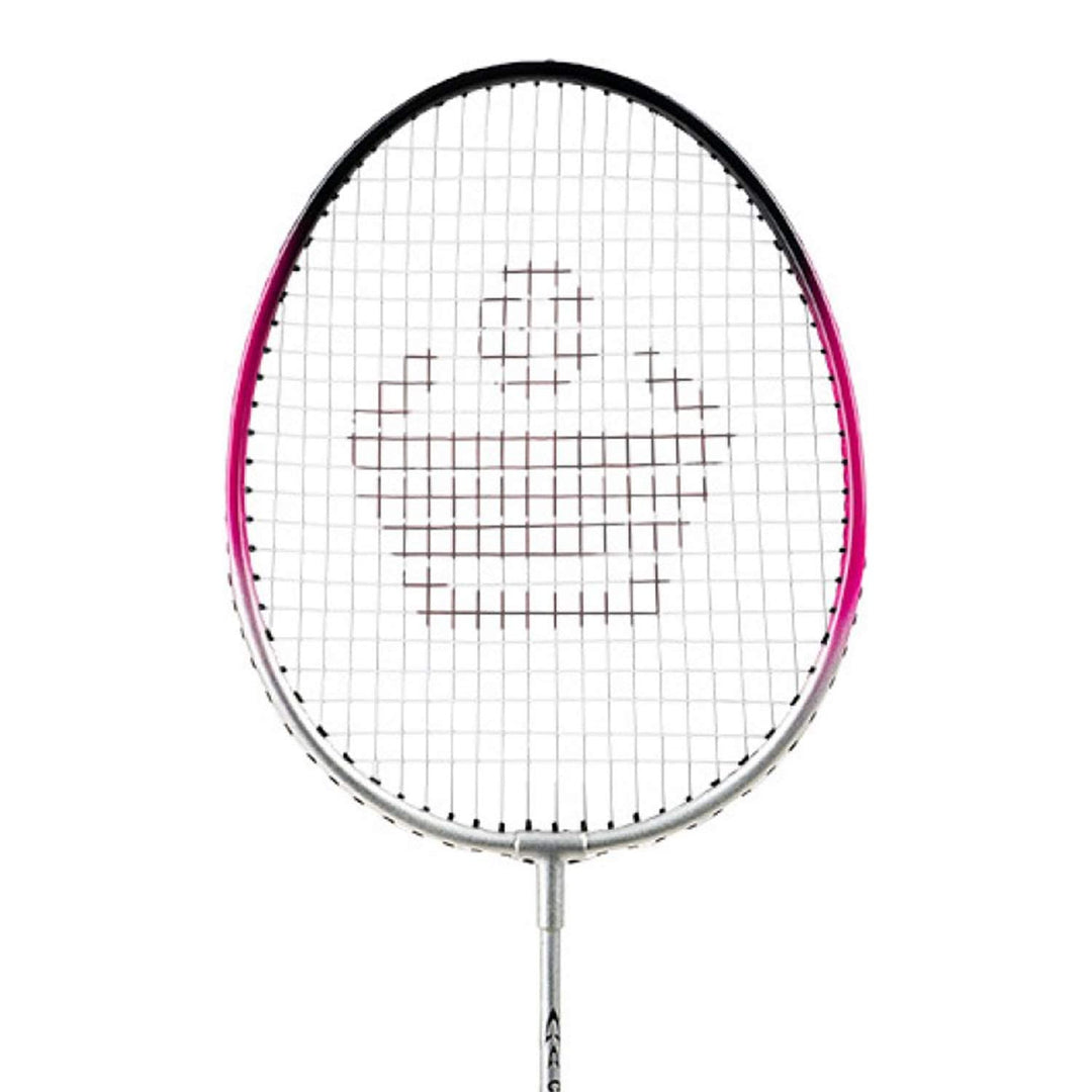 Cb85 Strung Badminton Racquet Pink & Silver (Pack Of: 2 | 190 G) | Aluminum