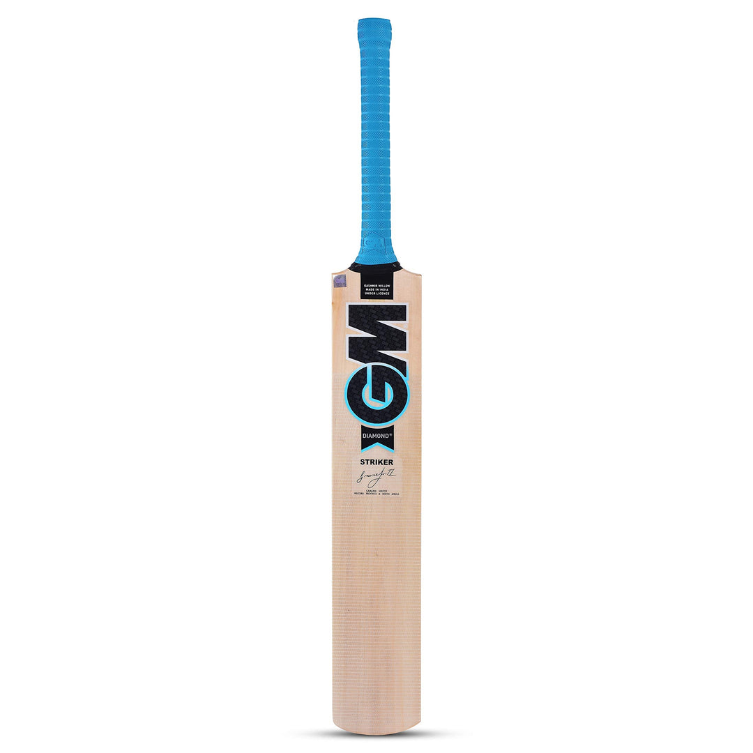 Light Weight Diamond Striker Kashmir Willow Cricket Bat with Cro Weave Tape on The Face with Cover | Size-SH