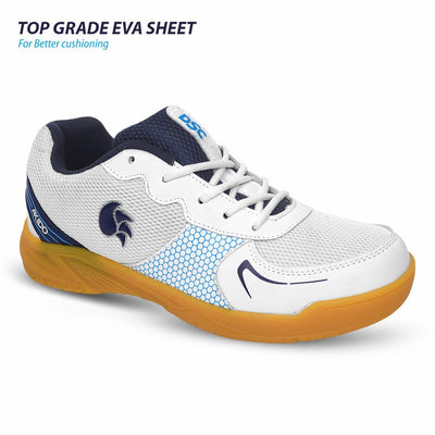 Akido Badminton Shoes for Mens | Colour - White