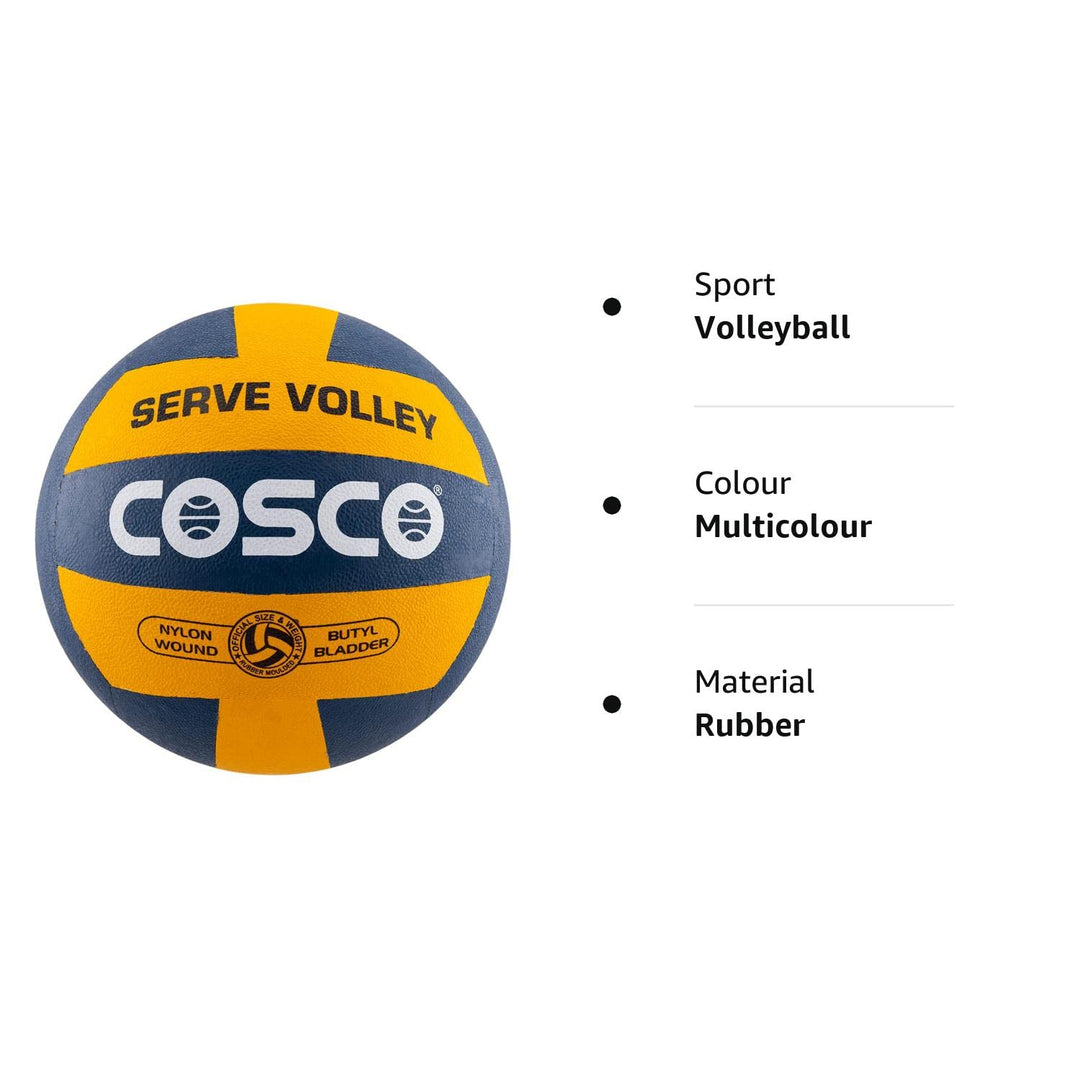 Serve Volleyball Multicolour Size 4 (15031)