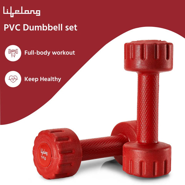 PVC Dumbbells Pack...