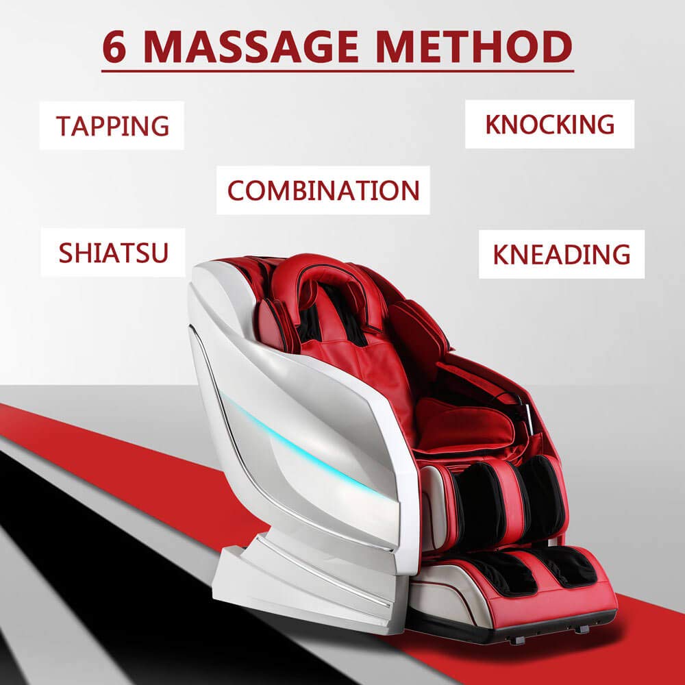 Full Body | Zero Gravity Massage Chair (Free Installation & Demo) for Home Stress & Pain Relief with 4D Plus intelligent technology | Dedicated Foot & Calf Massage (Model: PMC-4900)