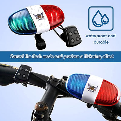 Siren Cycle Bell And Light Light And Bell For Cycle ALYV Police