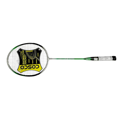 Aluminum Badminton Racquet (Cb 88 | Green And Silver | 0.0896 G)