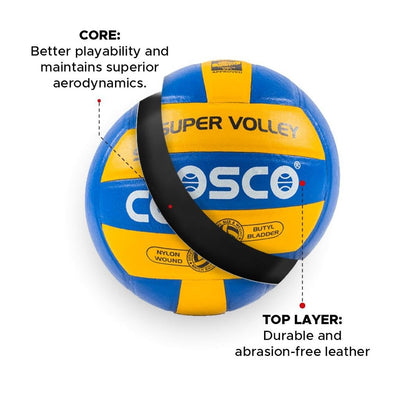 Super Volley Volleyball | Size 4 (Multicolour) (15002)