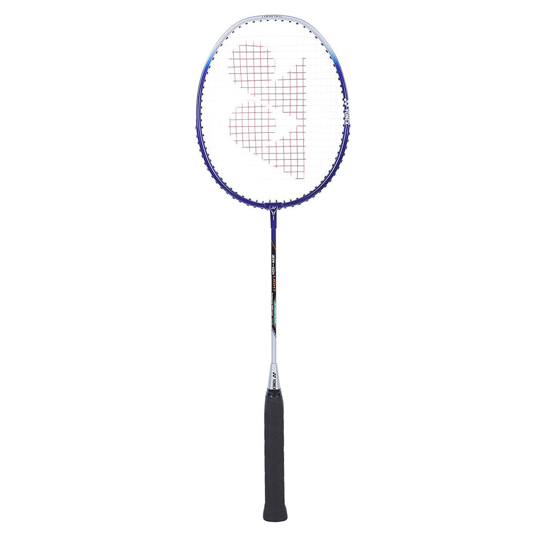 ZR101 Light Series Aluminum Strung Badminton Racquet with Full Cover (Blue)