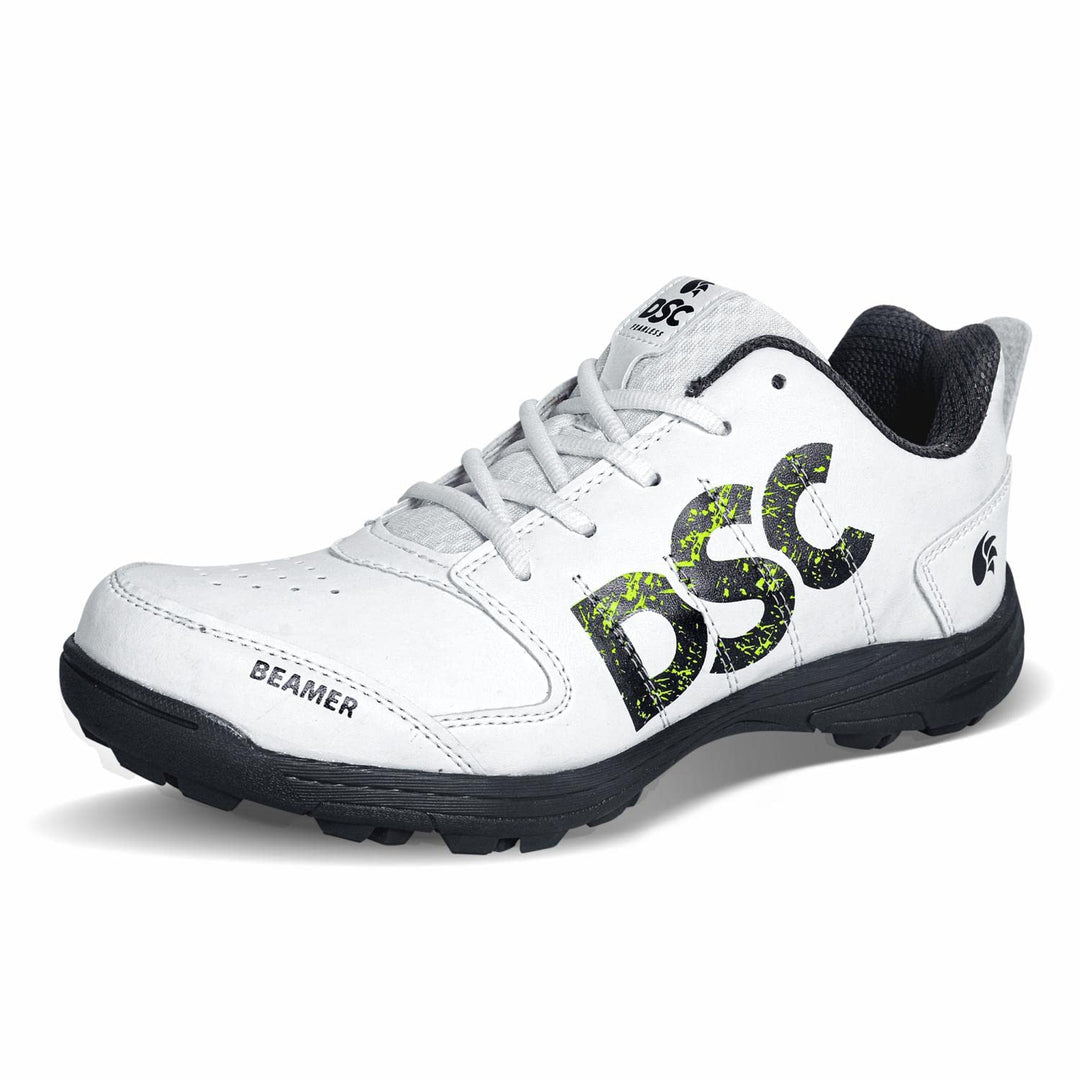 Beamer Cricket Shoe for Men & Boys (Light Weight | Economical | Durable |  Grey-White