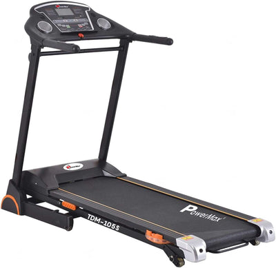 TDM-105S (4HP Peak) Treadmill for Home Use?Max User Wt. 115kg | 3 Level Incline | Foldable | Top Speed:14 Km/hr? FREE INSTALLATION ASSISTANCE | 3 Year Motor & Lifetime Frame Warranty