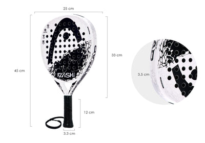 Flash Pro 2.0 SMU Padel Racquet