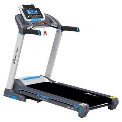 TDA-350 (6HP Peak) Treadmill for Home Use  |12 Pre-Set Max Pro Workout Session?Max User Wt.120kg | 18 Level Auto Incline | Top Speed:18 Km/hr | Spring Resistance?(FREE INSTALLATION )