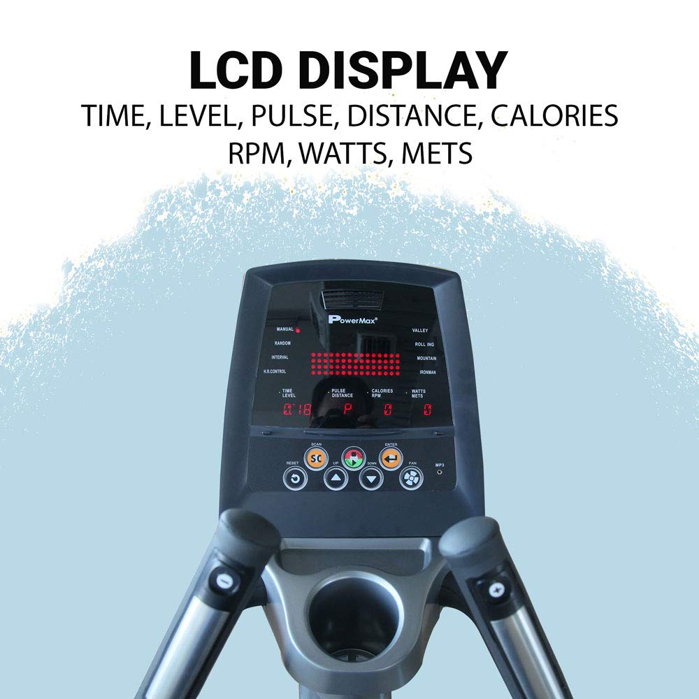 EC-3000 Elliptical Cross Trainer with 24 Level electromagnetic resistance