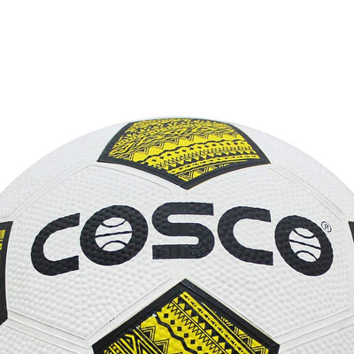 Mundial Nylon Foot Ball | Size 5 | White/Black