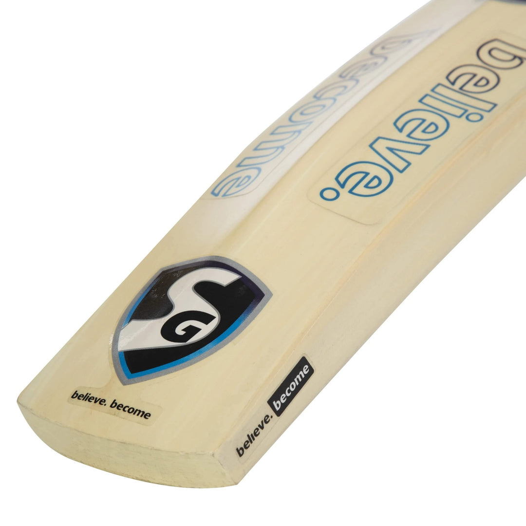 Super Cover Grade 5 English Willow Cricket Bat ( Size: Short Handle | Leather Ball