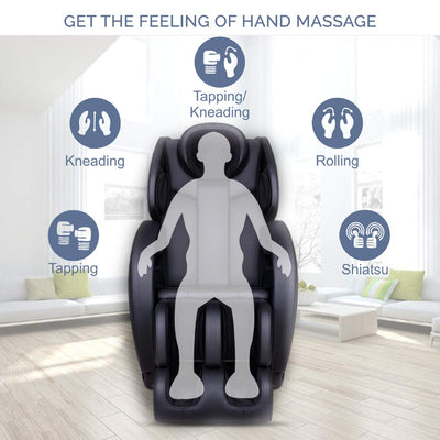 Full Body | Zero Gravity Massage Chair (Free Installation & Demo) for Home Stress & Pain Relief with 2D Intelligent Technology | Dedicated Foot & Calf Massage (Model: PMC-2000)