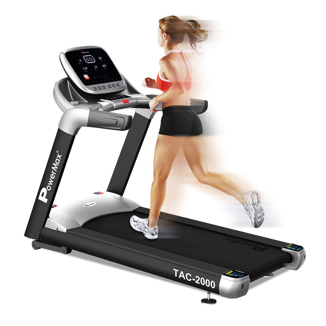 TAC-2000 4HP (6HP Peak) Motorized Treadmill with Free Installation Assistance | Commercial & Automatic Incline