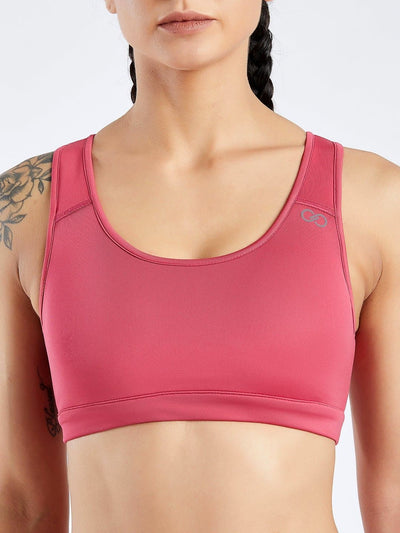 Creeluxe Power Me Hippie Pink Sports Bra