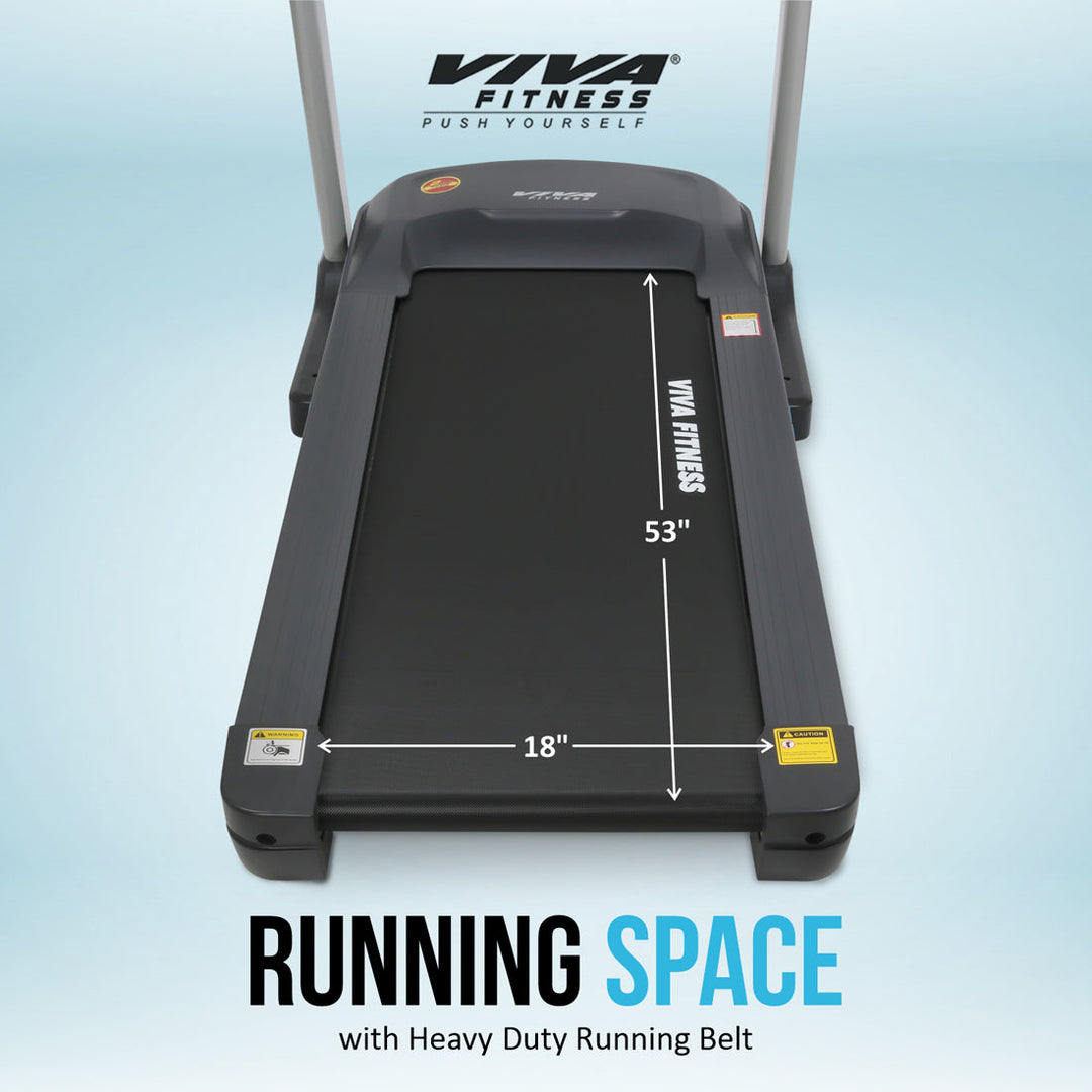 T-415 DC Motorized Treadmill with 3-Level Manual Incline