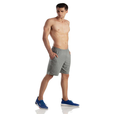 Men's Performance Shorts (Gun Metal) - Kriya Fit