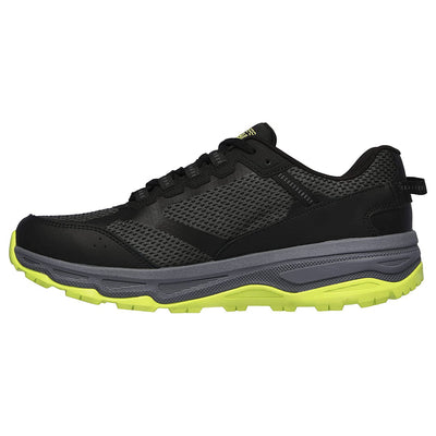 Men's Go Run Trail Altitude Running Shoe (Black/Lime)