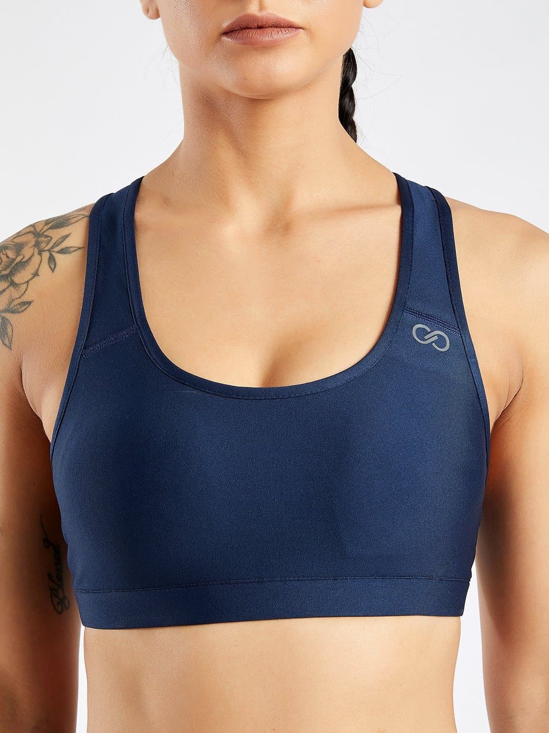 Maxtreme Active Navy Blue Sports Bra