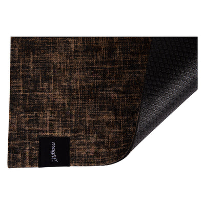 Magfit Jute Yoga Mat  5mm (Black)