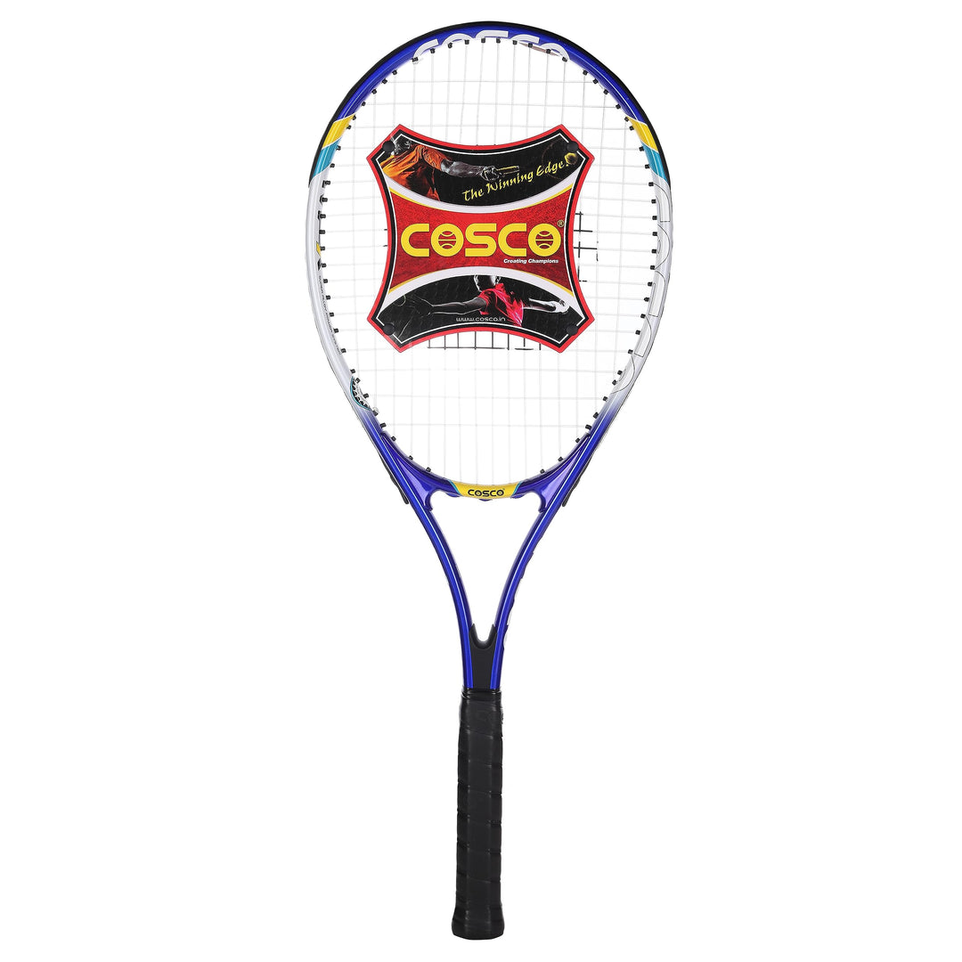 Max Power Aluminium Tennis Racquet (Blue)