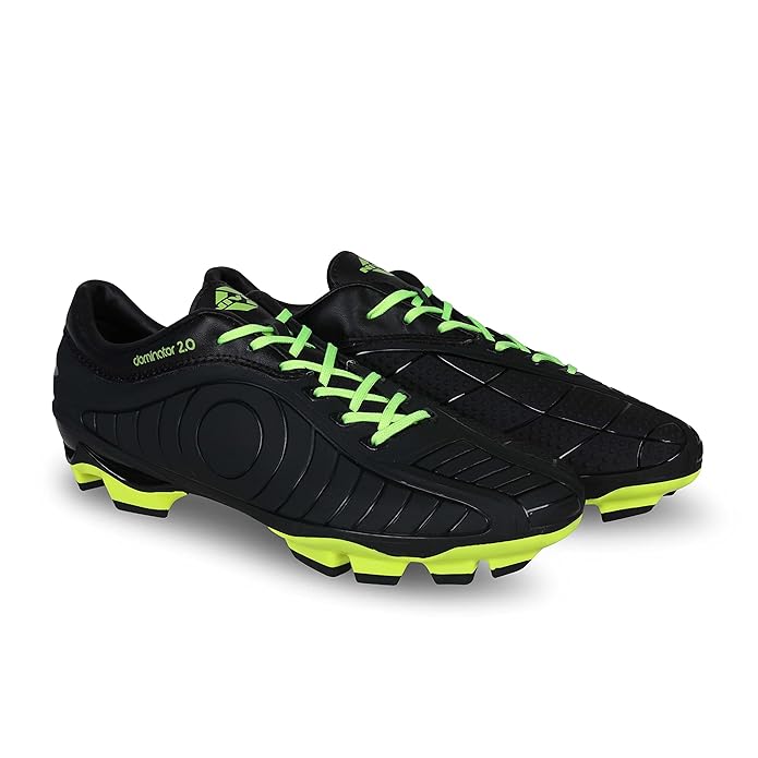 Unisex Dominator 2.0 Football Shoes (Black)