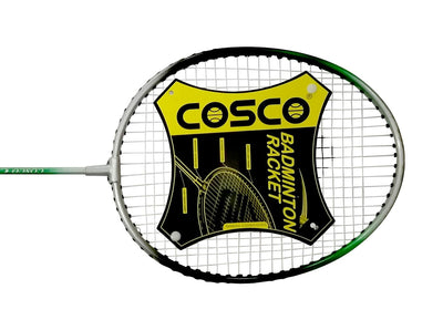 Aluminum Badminton Racquet (Cb 88 | Green And Silver | 0.0896 G)