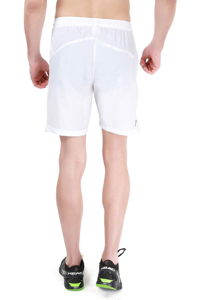 Men's Tennis Shorts (HPS-1085_White_L)