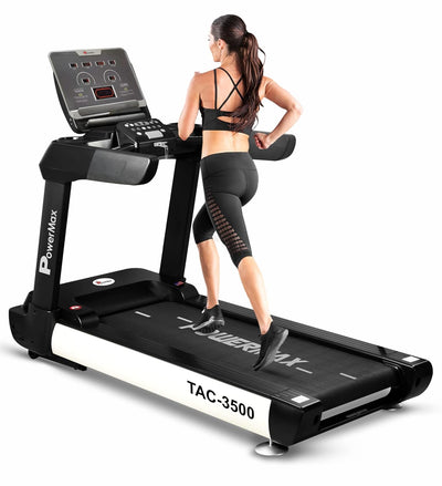 TAC-3500 4HP (6HP Peak) Motorized Treadmill with Free Installation Assistance | Commercial & Automatic Incline