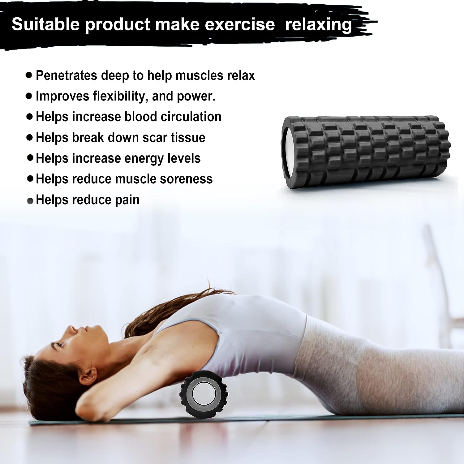 Foam rolling scar tissue outlet