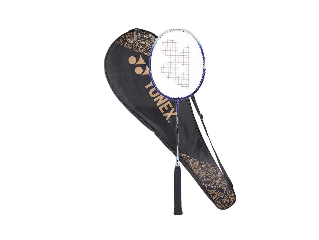 ZR101 Light Series Aluminum Strung Badminton Racquet with Full Cover (Blue)