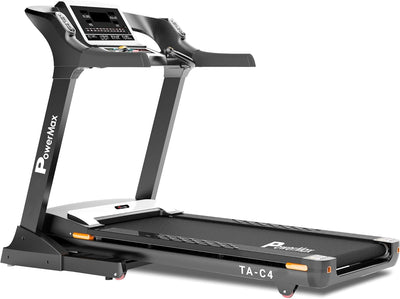 TA-C4 (8HP Peak ) Premiun AC Motorized Treadmill for Home Use | 99 Pre-Set Max Pro Workout Session?Max User Wt.140kg | 20 Level Auto Incline | Top Speed:20 Km/hr | Spring Resistance?