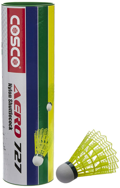 Aero 727 Nylon Shuttle Cocks (Multicolor)