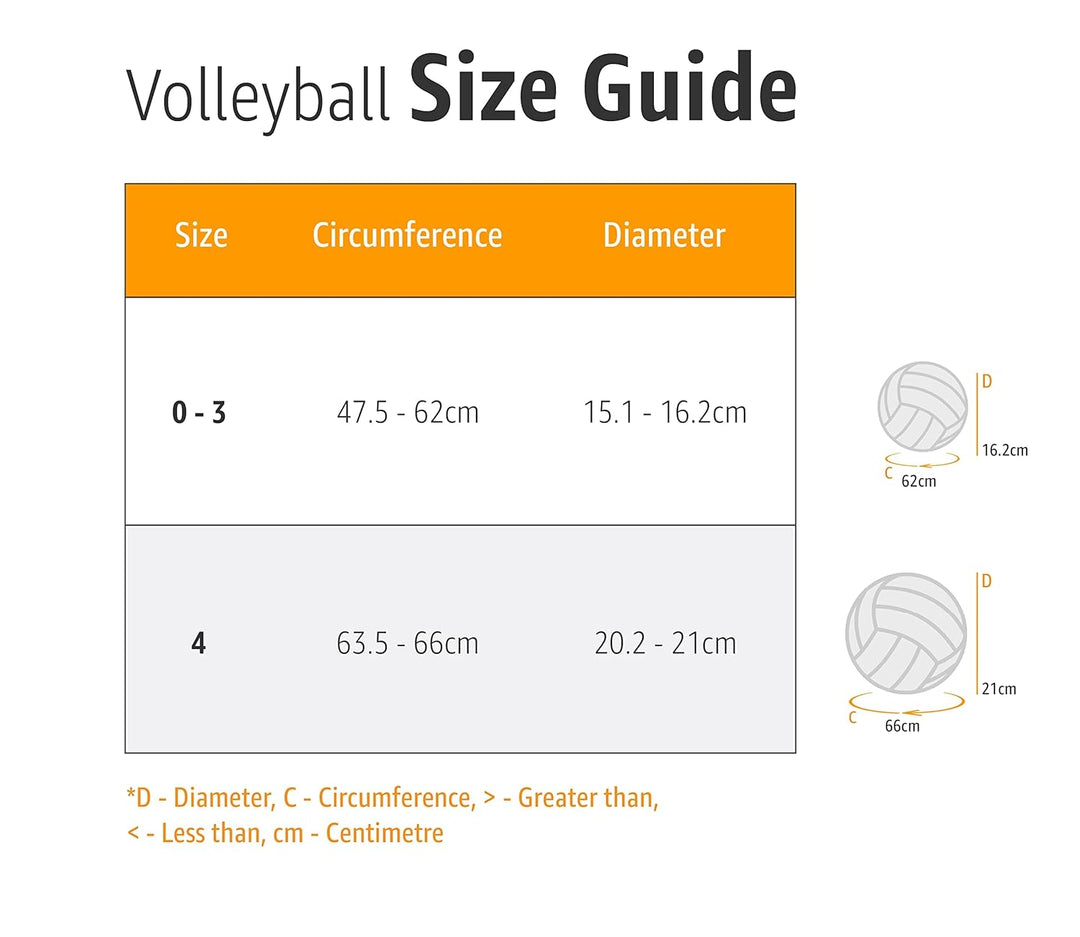 Serve Volleyball Multicolour Size 4 (15031)