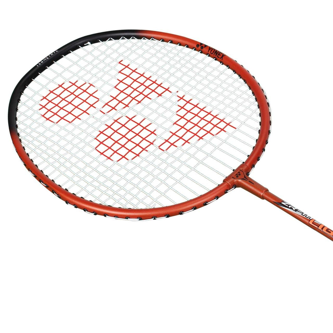 ZR 111LT Aluminium Strung Badminton Racquet (Orange)