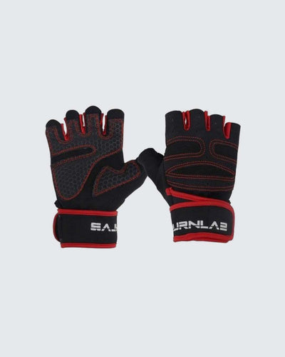 Active F8 Gloves ( Black Red) - Burnlab.Co