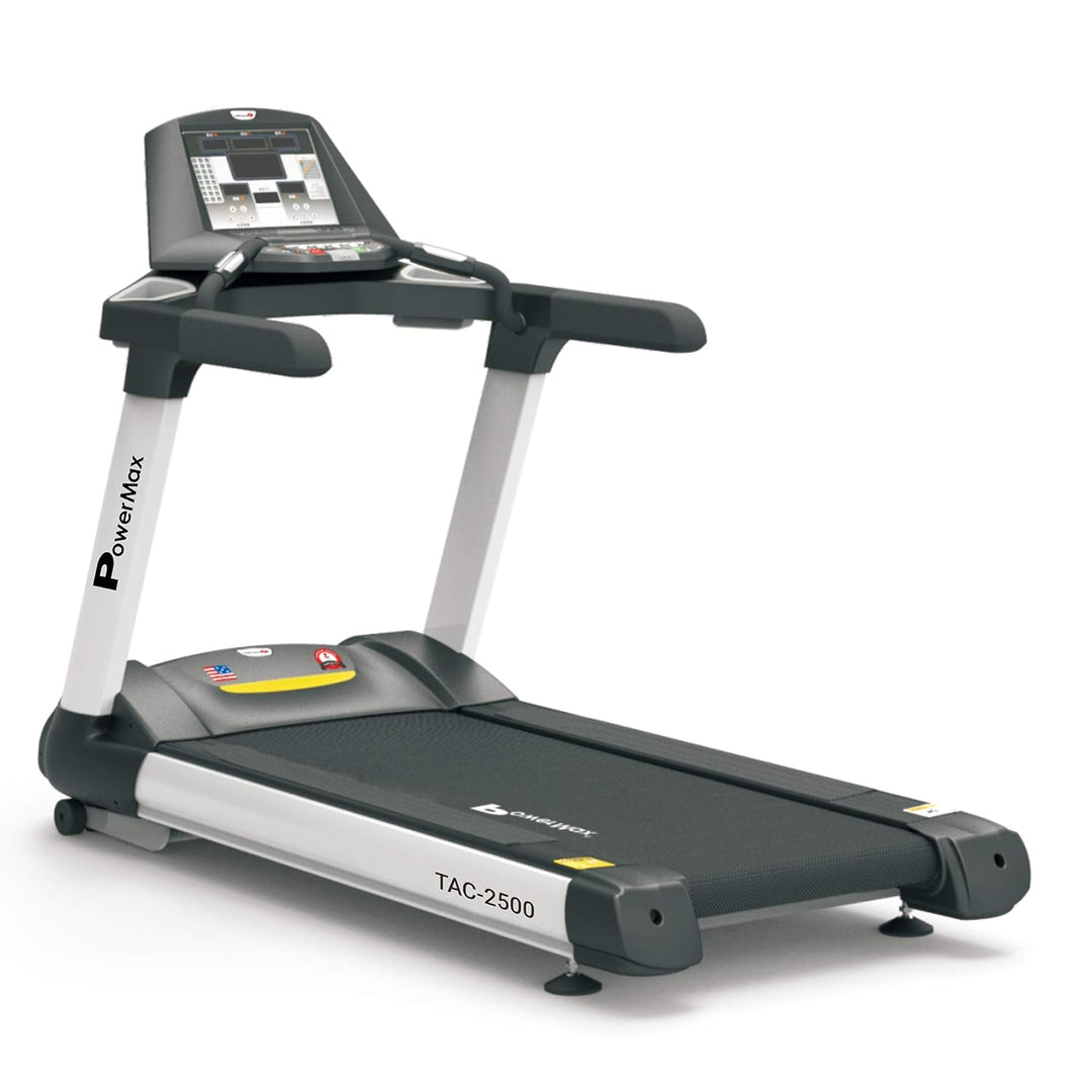 TAC-2500 4HP (6HP Peak) Motorized Treadmill with Free Installation Assistance | Commercial & Automatic Incline