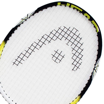 Nano Ti Comp Graphite Aluminium Badminton Racquet (Full Cover | Yellow White)