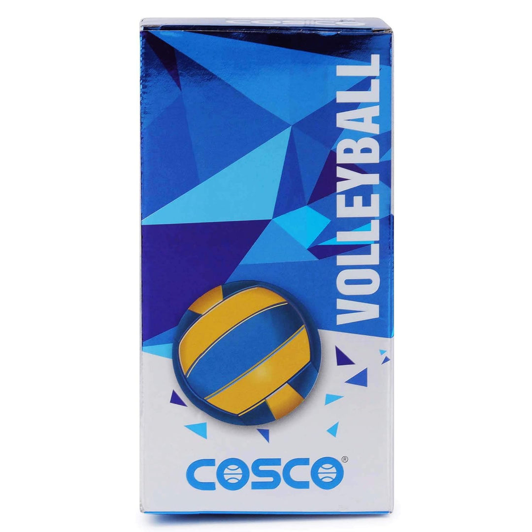 Polyester Gold Star Volley Ball | Size 4 Multicolour