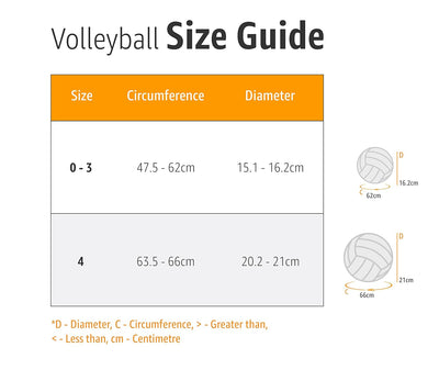Goldstar Leather Volleyball | Size 4 (White)