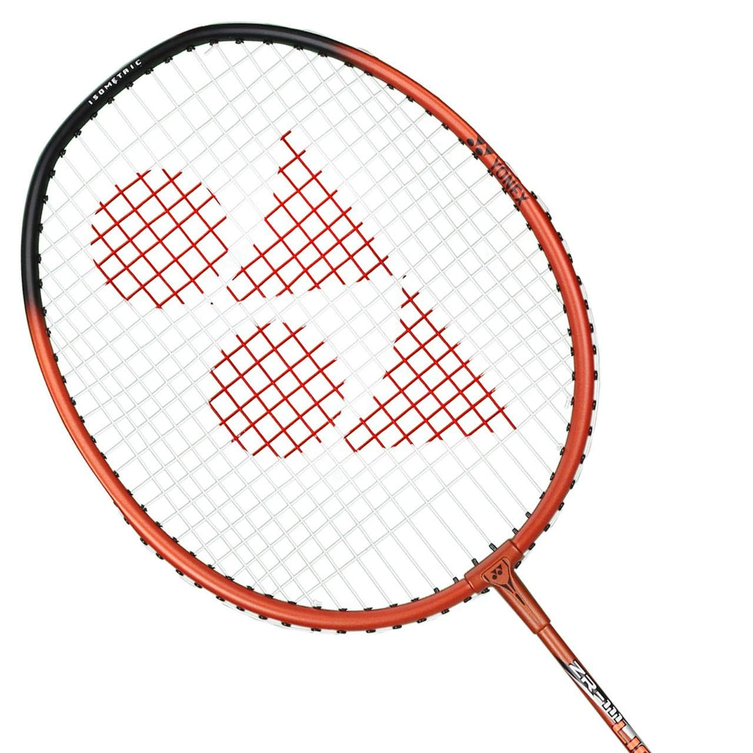 ZR 111LT Aluminium Strung Badminton Racquet (Orange)