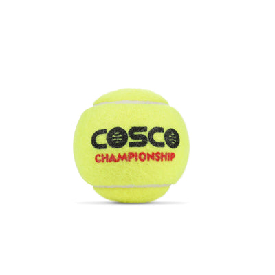Rubber Championship Tennis Ball | Yellow Standard Size