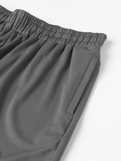 Men’s Regular Fit Polyester Shorts (Rhino Grey)
